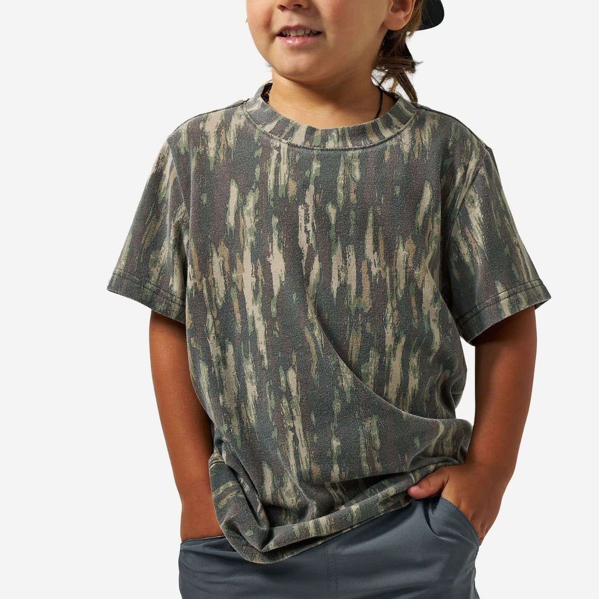 Burlebo Youth Vintage Washed Tee - Midland Camo