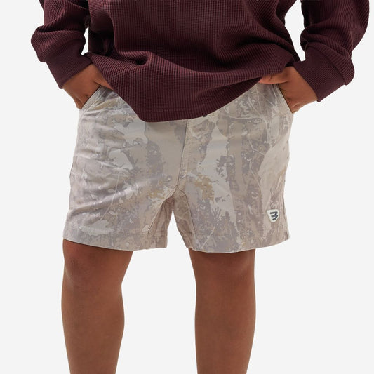 Burlebo Youth Athletic Shorts - Drifter Camo