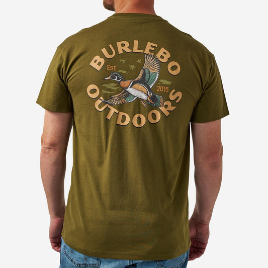 Burlebo Wood Duck Tee - Green